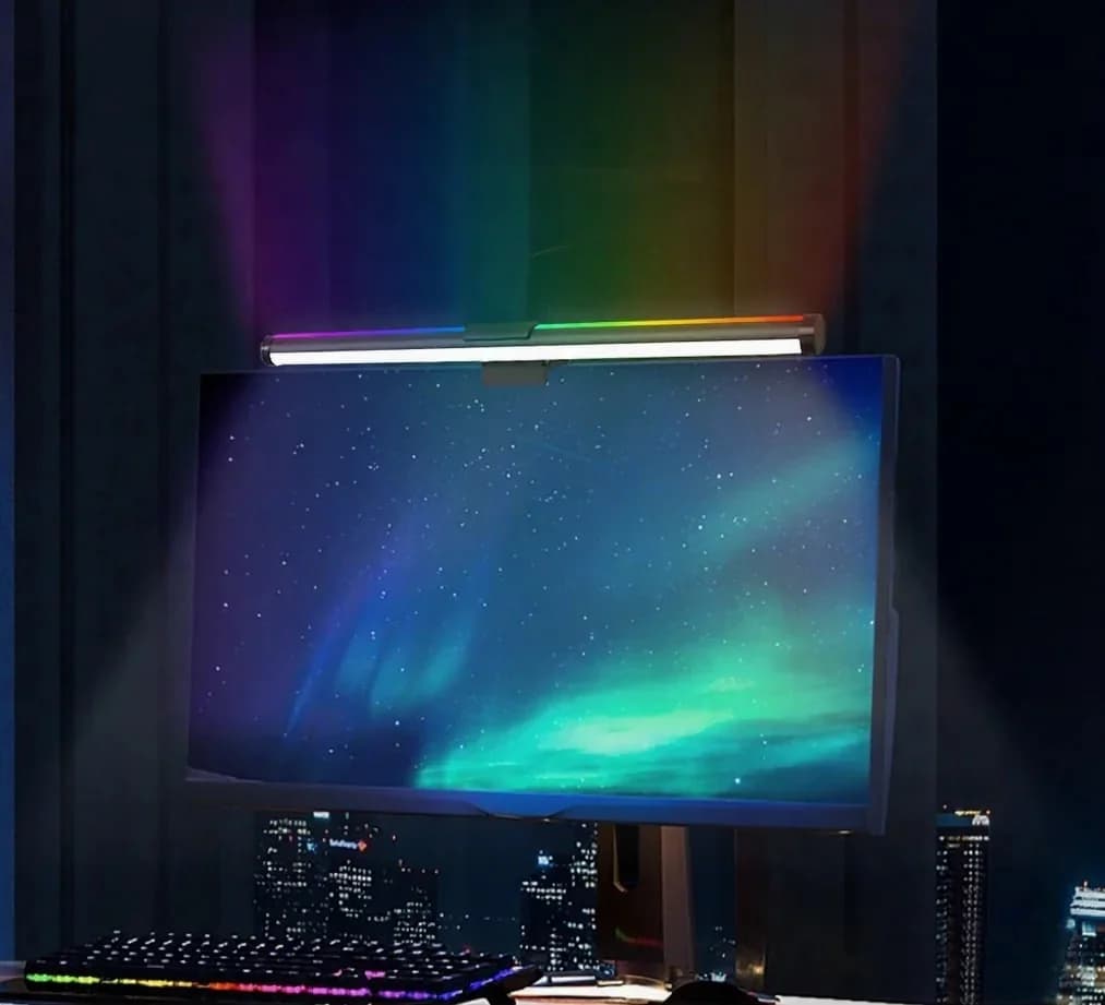 Listwa świetlna LED do monitora, zasilana USB, lampa ekranowa na biurko
