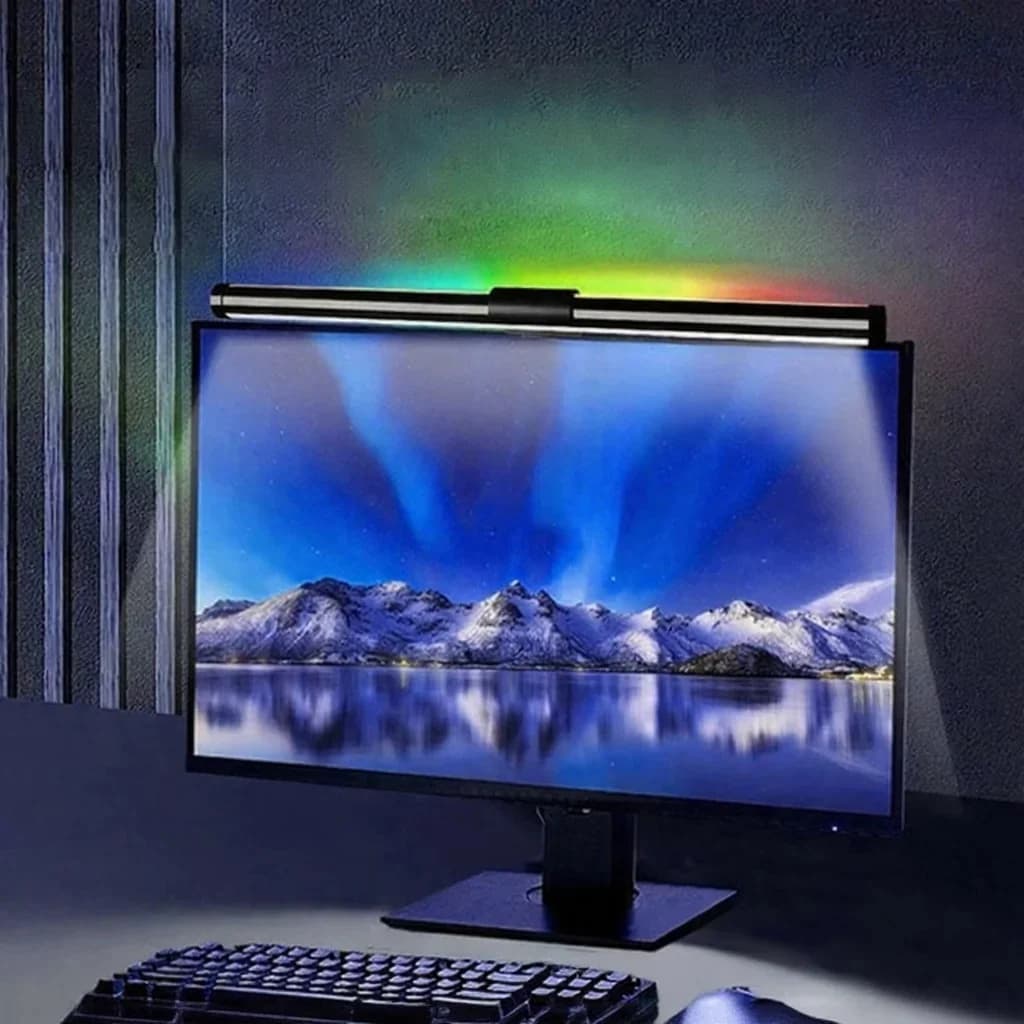 Listwa świetlna LED do monitora, zasilana USB, lampa ekranowa na biurko