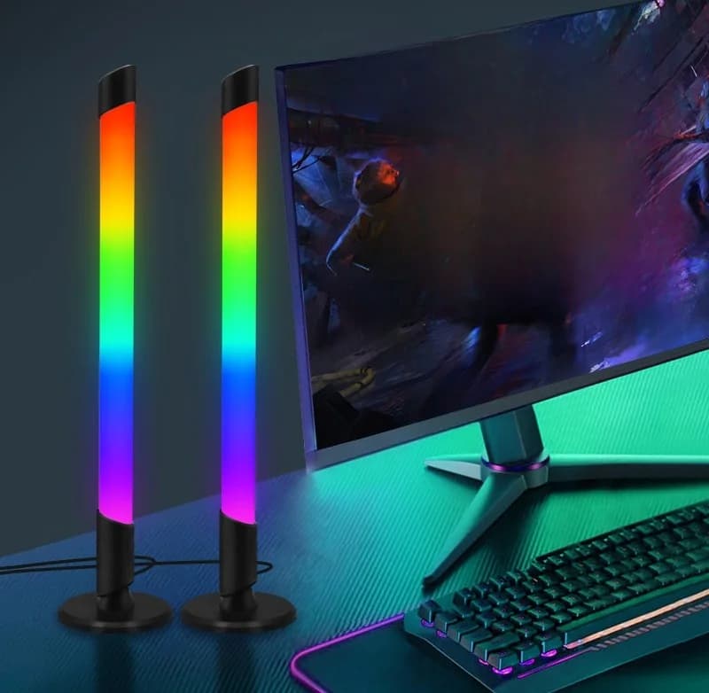 Podświetlenie RGB na biurko z synchronizacją muzyki USB