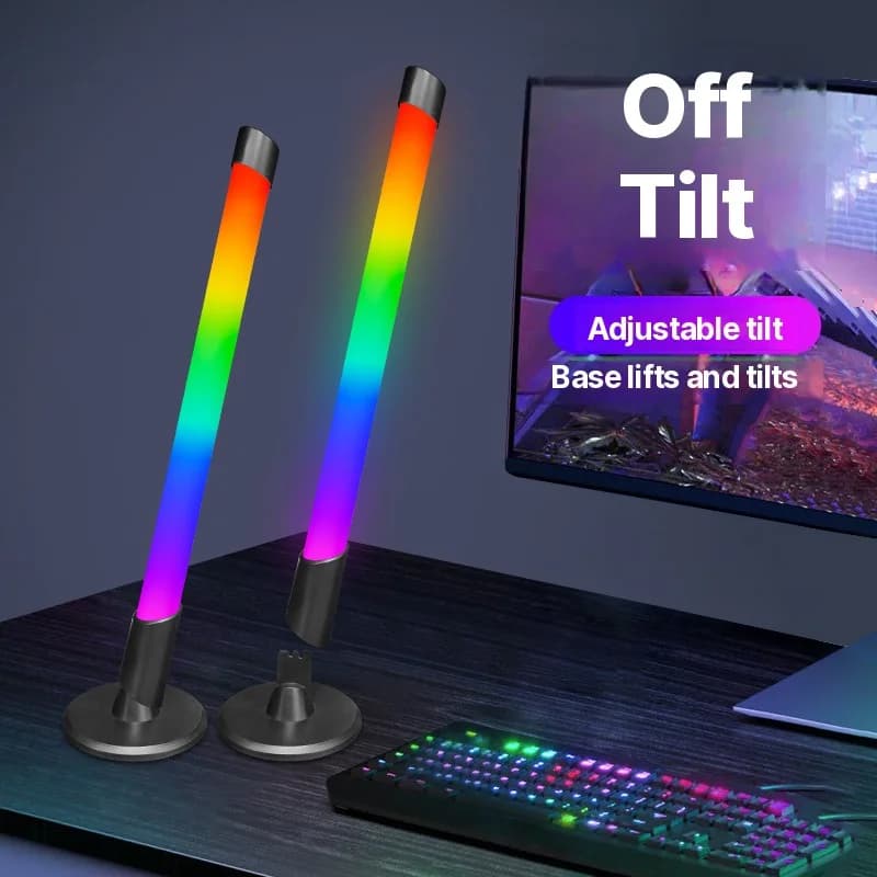Podświetlenie RGB na biurko z synchronizacją muzyki USB