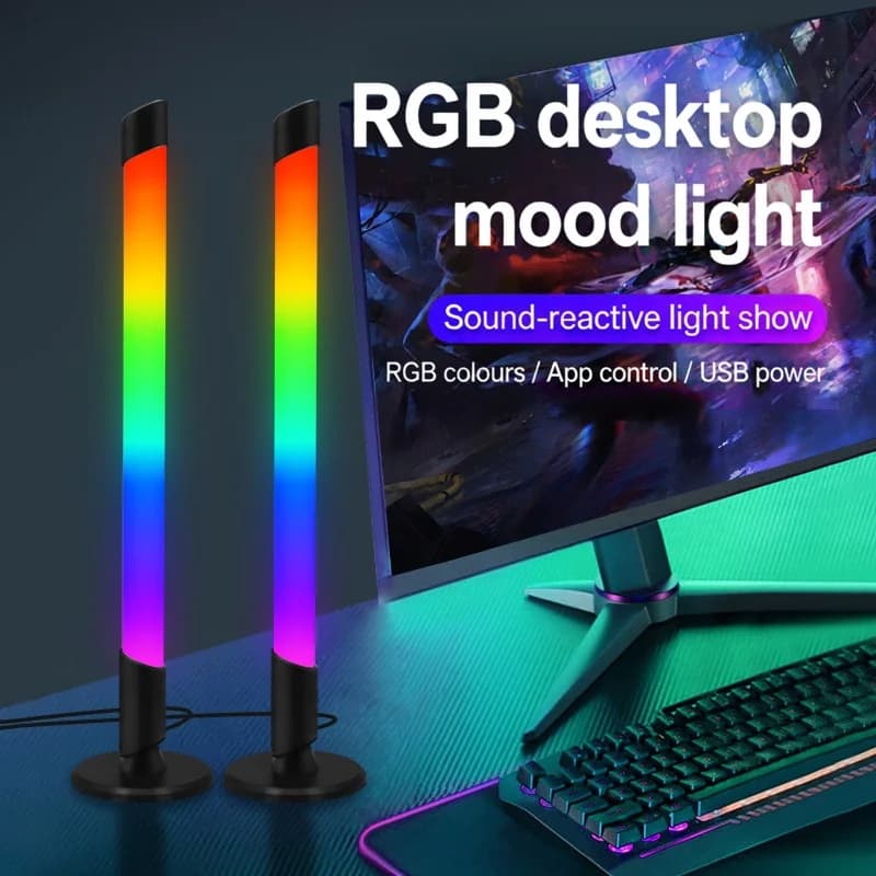 Podświetlenie RGB na biurko z synchronizacją muzyki USB