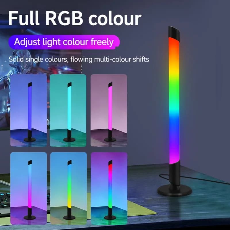 Podświetlenie RGB na biurko z synchronizacją muzyki USB