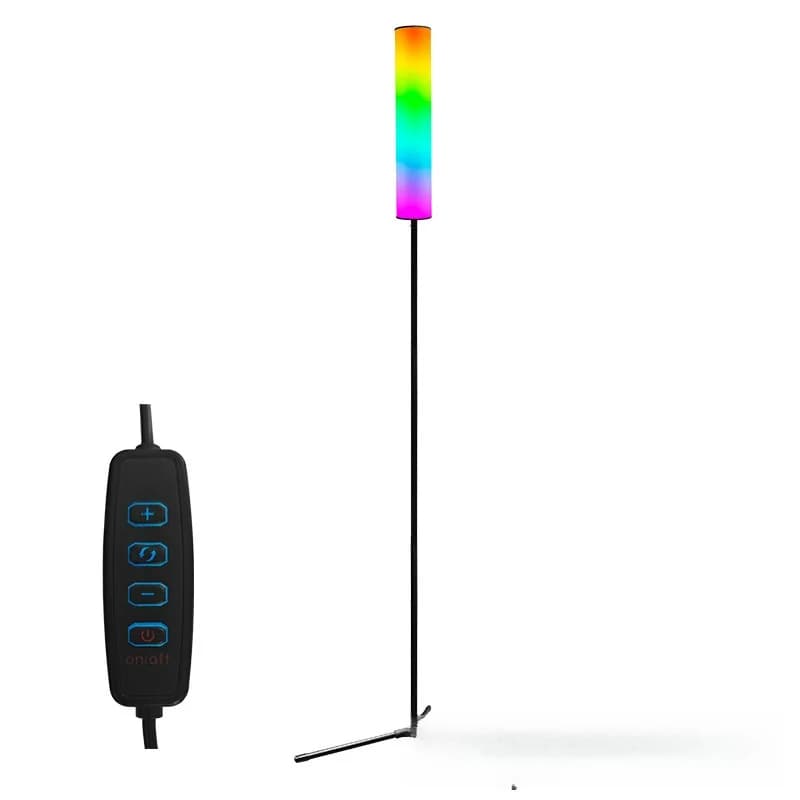 Lampa stojąca LED z regulowaną wysokością i statywem