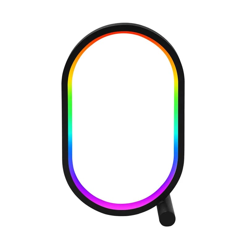 Biurkowa lampka RGB z synchronizacją muzyki, sterowaniem aplikacją i reakcją na dźwięk