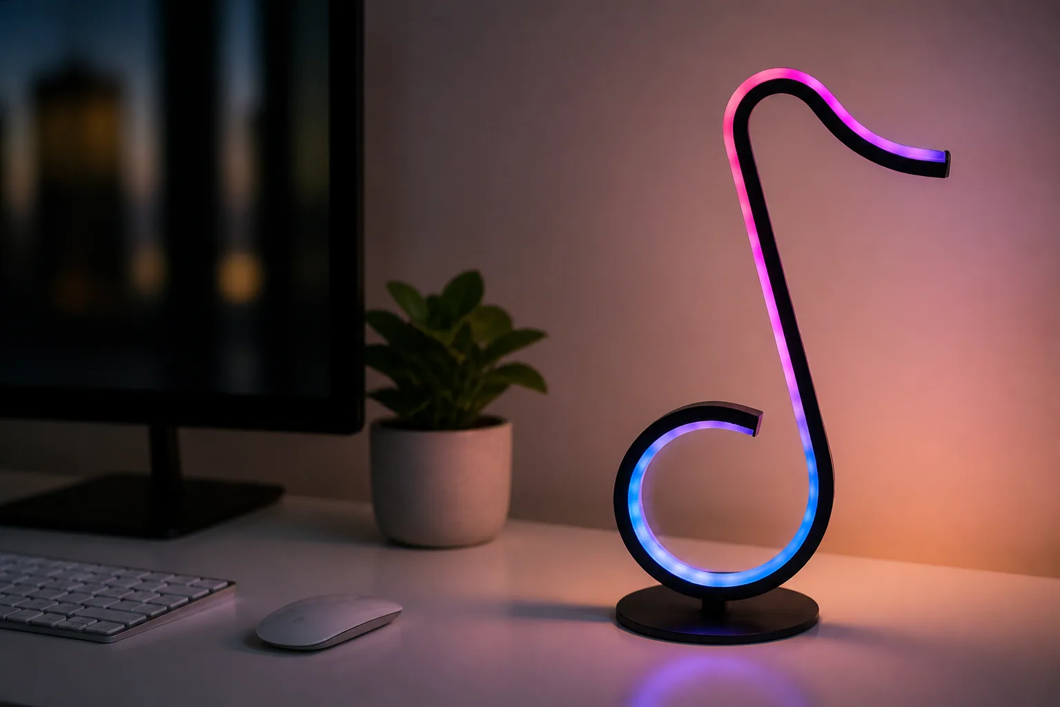 Lampki biurkowe RGB