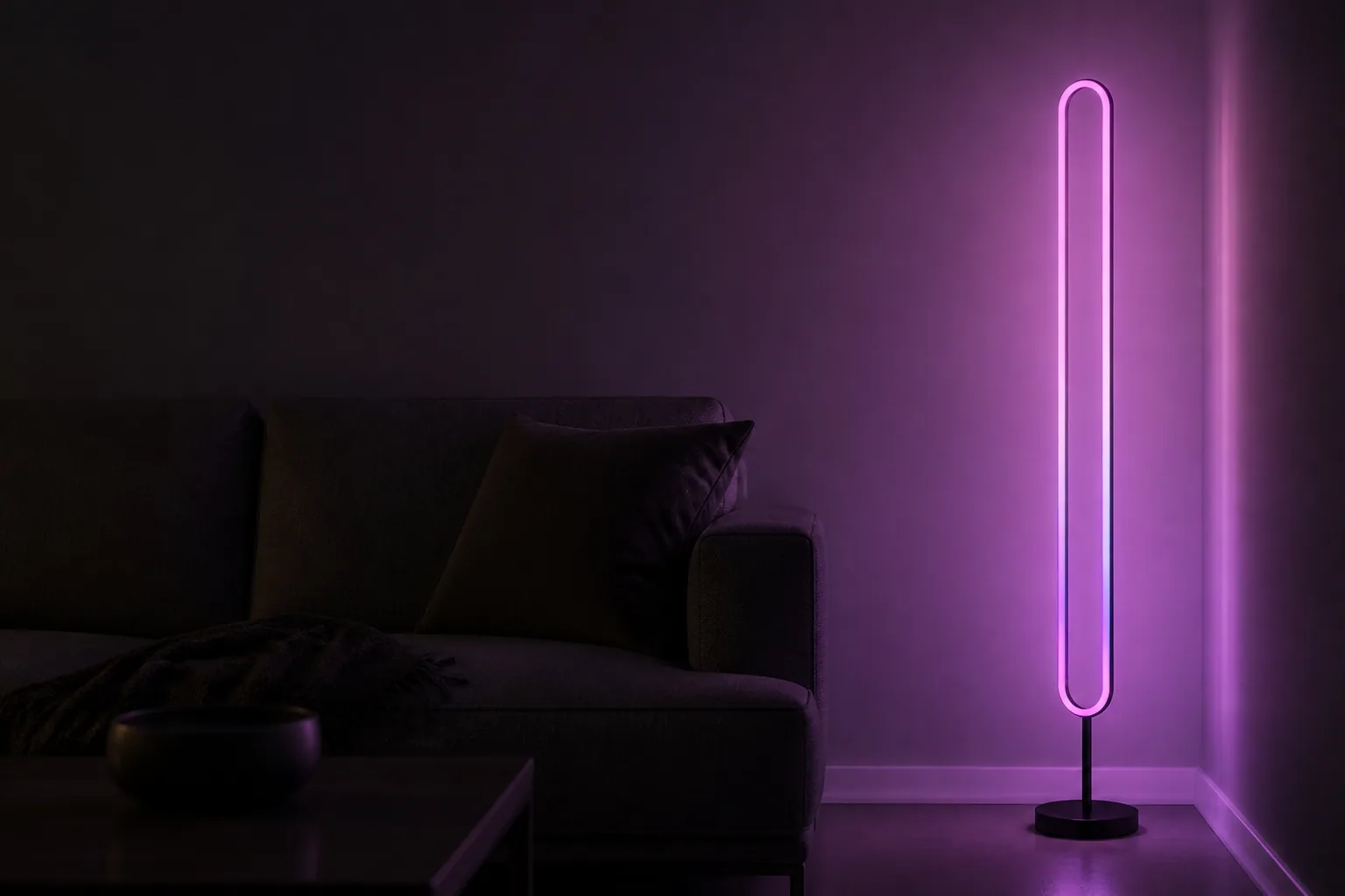 Lampy stojące RGB